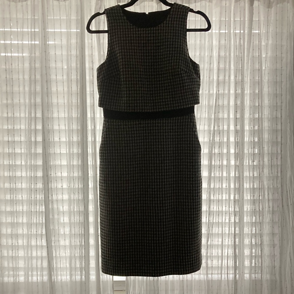 NWOT J Crew Houndstooth dress